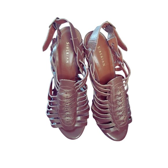 Siberian Brazilian Boho Sandals | Real Leather | Brown I size 7 - Picture 3 of 5